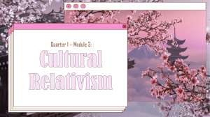 Cultural-Relativism