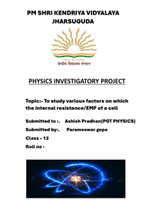 physics project.