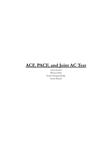 ACF vs PACF, Joint AC Test