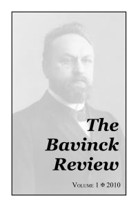 The Bavinck Review: Theology Journal