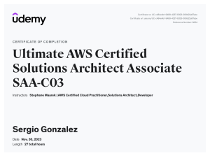 Ultimate AWS Certified Solutions Architect Associate SAA-C03-CERT