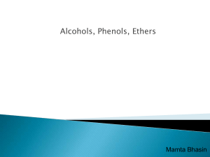alcoholsphenolsethers