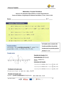 FT5-Equações trigonométricas.Funçoes trigonométricas