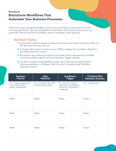 R1V1 WorksheetBrainstormWorkflows HubSpot - R1V1-EDITABLE WorksheetBrainstormWorkflows HubSpot