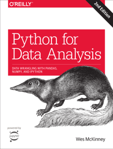 McKinney W. - Python for Data Analysis, Second Edition - 2017