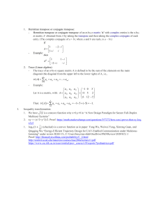 Mathematic Summary Optimization