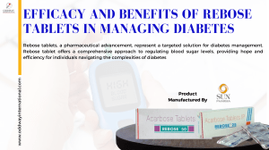 Effectiveness and Advantages of Rebose Tablets in Diabetes Management