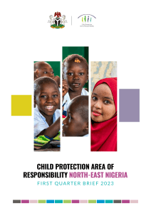 Child Protection AoR NE Nigeria Quarterly Report Q1 2023