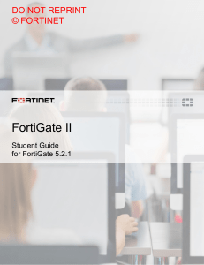 FortiGate-II-Student-Guide-Online