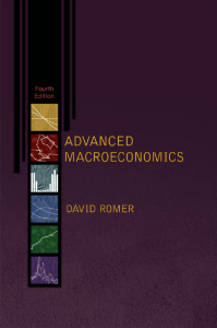 Advanced Macroeconomics David Romer