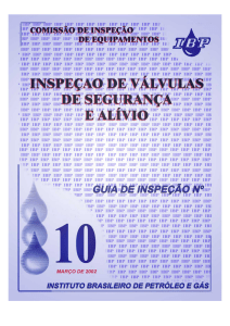 Inspeção de Valvulas de Seg e Aliv n°10 - IBP
