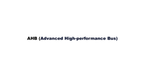 AHB (Advanced High-performance Bus)