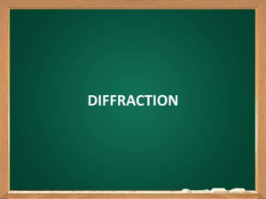 Fraunhofer diffraction