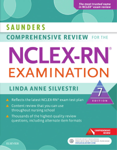 Saunders Comprehensive Review For The NCLEX-RN Examination 7th Edition