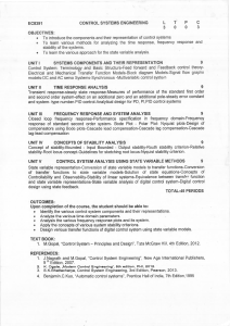 EC8391-CONTROL SYSTEMS ENGINEERING-834324317-Control System notes