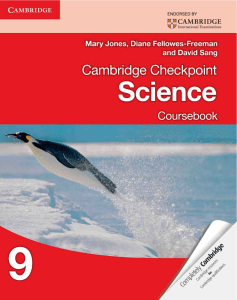 pdfcoffee.com coursebook-cambridge-checkpoint-science-9-5-pdf-free