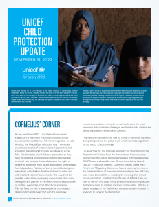 UNICEF Child Protection Update Semester II, 2022