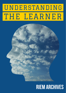 Full notes Understanding the Learner
