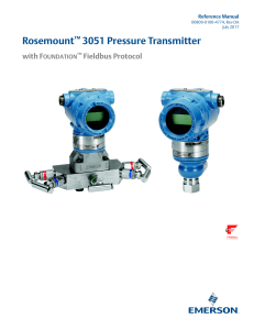 rosemount 3051-foundation manual