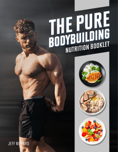 Bodybuilding Nutrition Guide