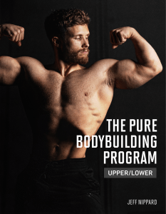 The Pure Bodybuilding Program - UpperLower Jeff Nippard