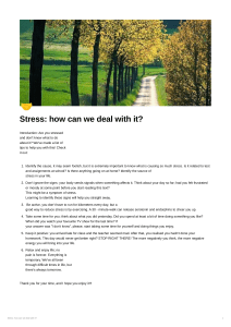 Stress how can we deal with it 950dcc2442f145eeb6a052cb57599f06