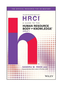 HRBOK - Human resource body of knowledge