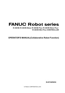 Collaborative robot function operator manual B-83744EN 04 Robo Challenge