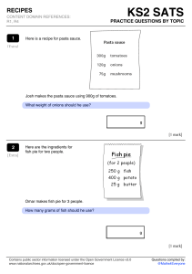 recipes-questions