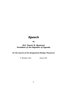 112930846-Runyankore-Rukiga-dictionary-launch-President-Yoweri-Museveni-s-speech