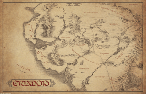 ESOR202FR D01a The One Ring 2nd Eriadors Map