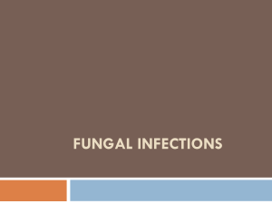 FUNGAL INFECTIONS BUK