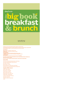 The Big Book of Breakfast and Brunch