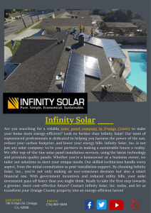 infinity-solar