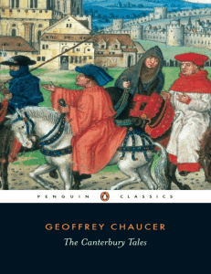 the canterbury tales penguin classics by geoffrey chaucer