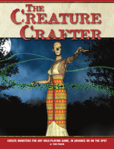 Creature Crafter