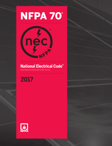 NFPA 70 2017 NEC Code 2