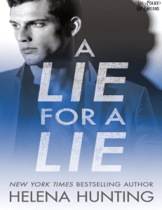 1. A Lie For A Lie - Helena Hunting
