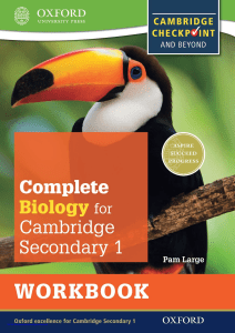 Complete Biology Work Book 1