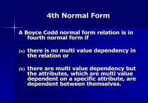 4th Normal Form: Database Normalization Explained