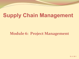 Module6 Project  Management-Class - NC