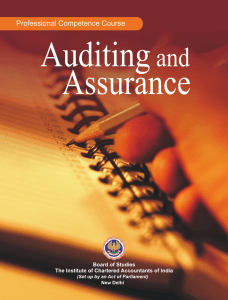 Auditing and Assurance hindi