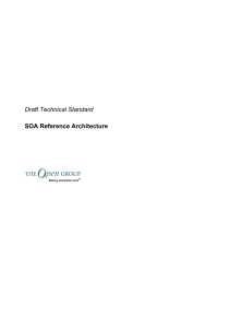 2009-04 OpenGroup: SOA Reference Architecture (Draft Technical Standard)