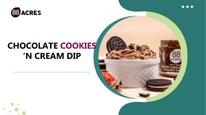 CHOCOLATE COOKIES ‘N CREAM DIP