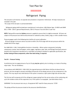 ASME-B31.5-refrigeration-piping-test-plan-template