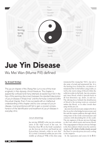TCM: Jue-Yin Disease