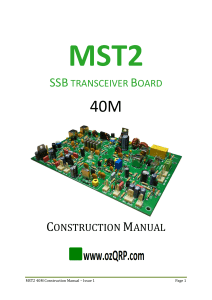 OZQRP MST-2 40m user V1