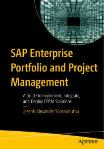 SAP Enterprise Portfolio and Project Management - Expertsoft