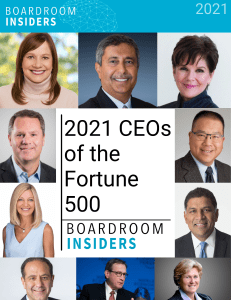 2021 Fortune 500 CEO eList