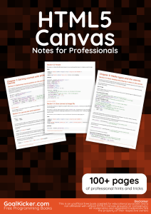 HTML5CanvasNotesForProfessionals